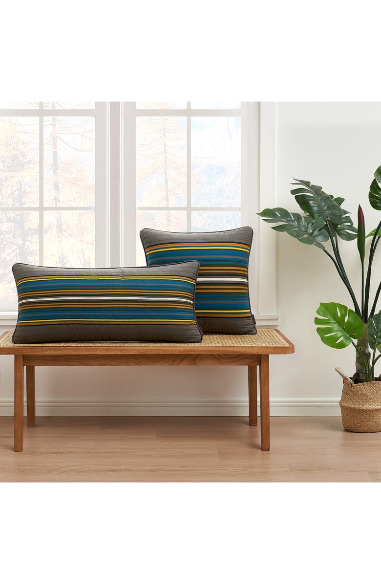 Pendleton Zion Stripe Accent Pillow, Alternate, color, 