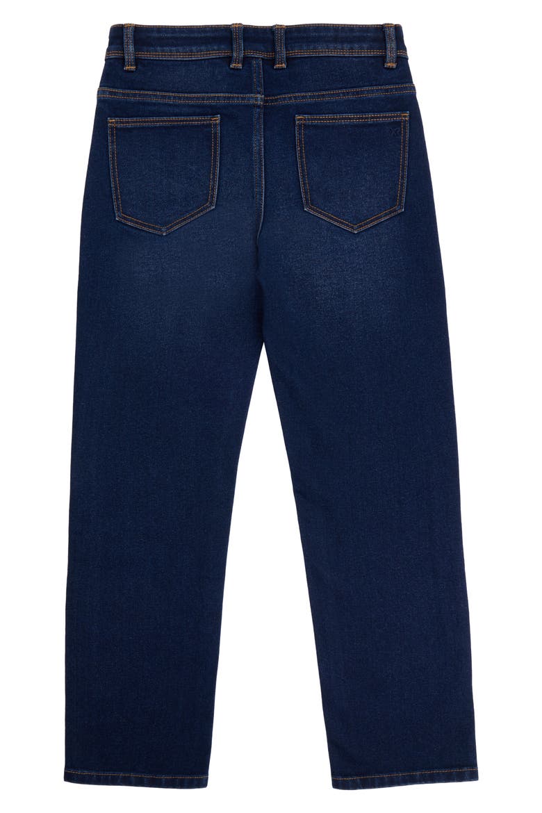 Kids' Stretch Straight Leg Jeans, Alternate, color, RINSE DENIM