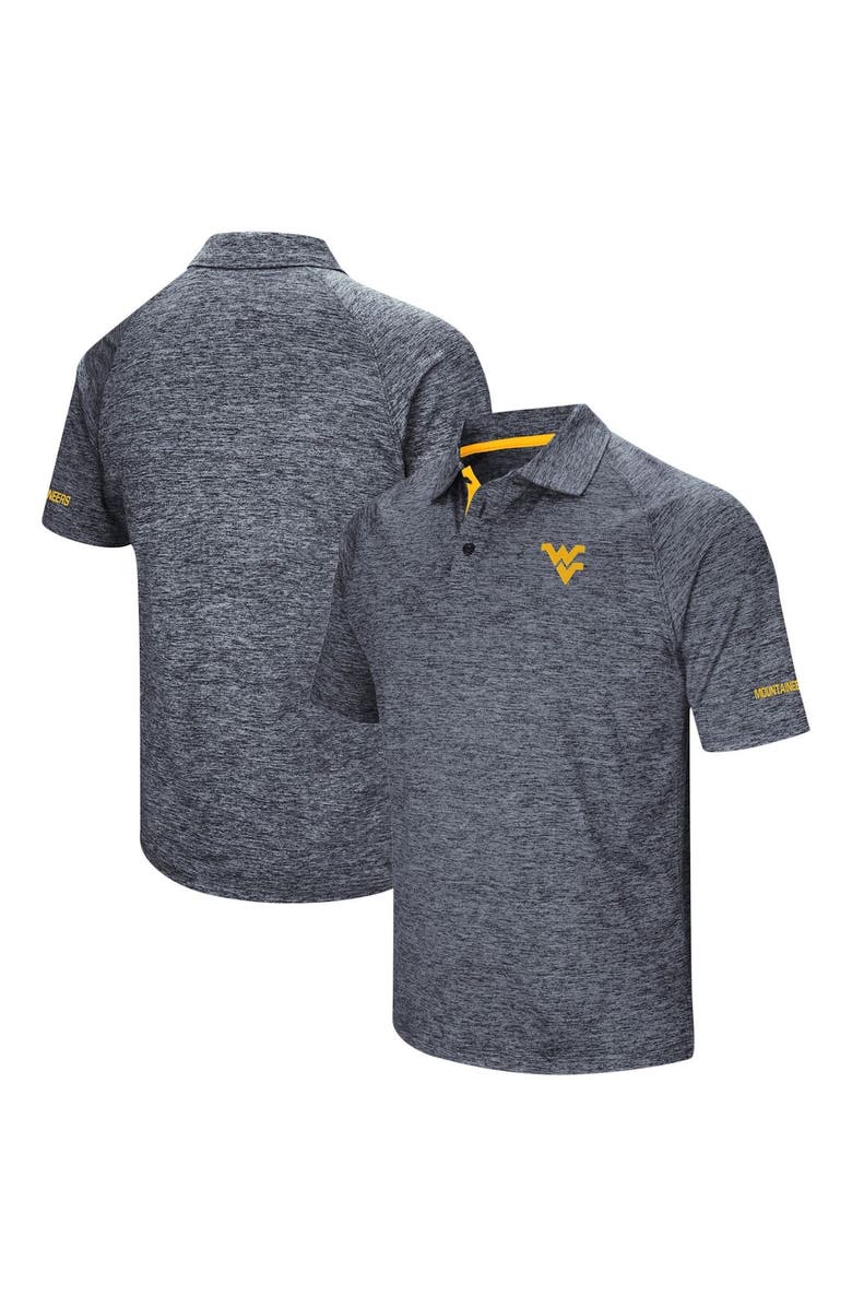COLOSSEUM Men's Colosseum Navy West Virginia Mountaineers Big & Tall Down Swing Polo, Main, color, Navy