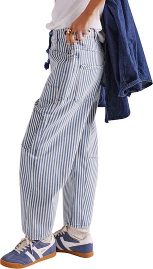 Moxie Railroad Stripe Pants