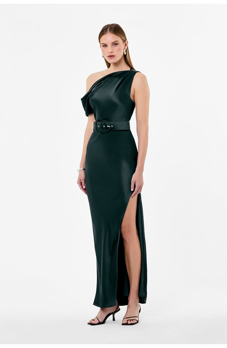 NICHOLAS Eartha Off Shoulder Dress, Alternate, color, Alpine