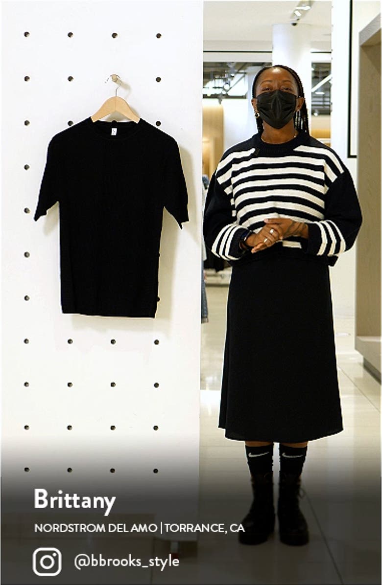 Pilot Short Sleeve Sweater, sales video thumbnail