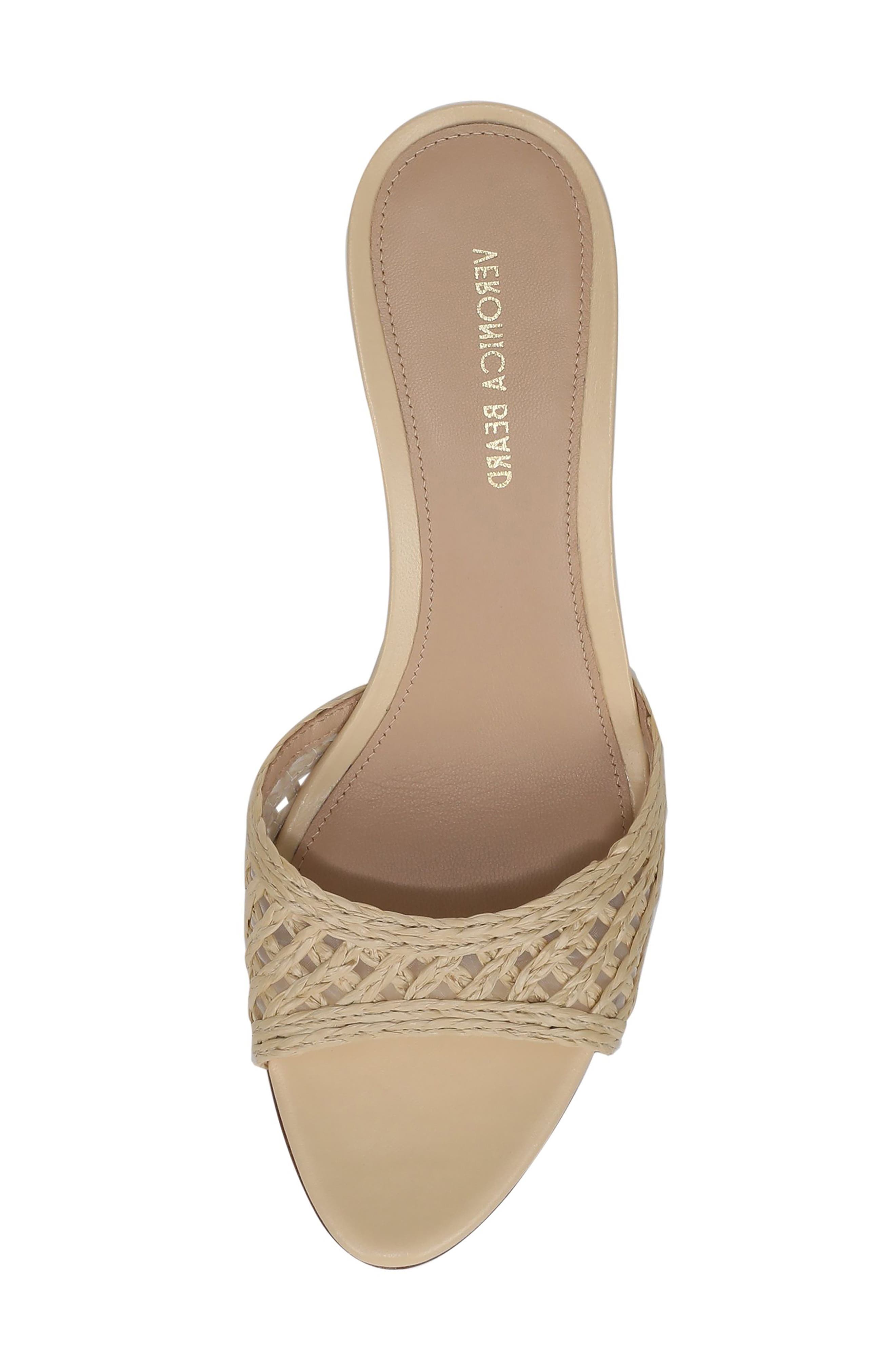 Tia Woven Sandal, Alternate, color, NATURAL