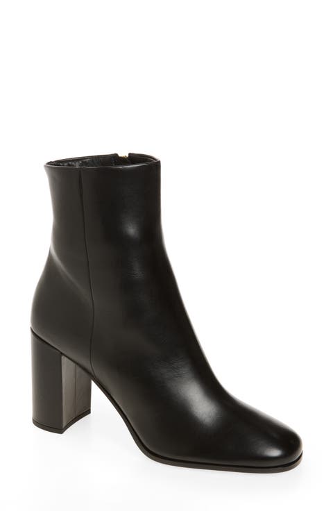 Leather Bootie