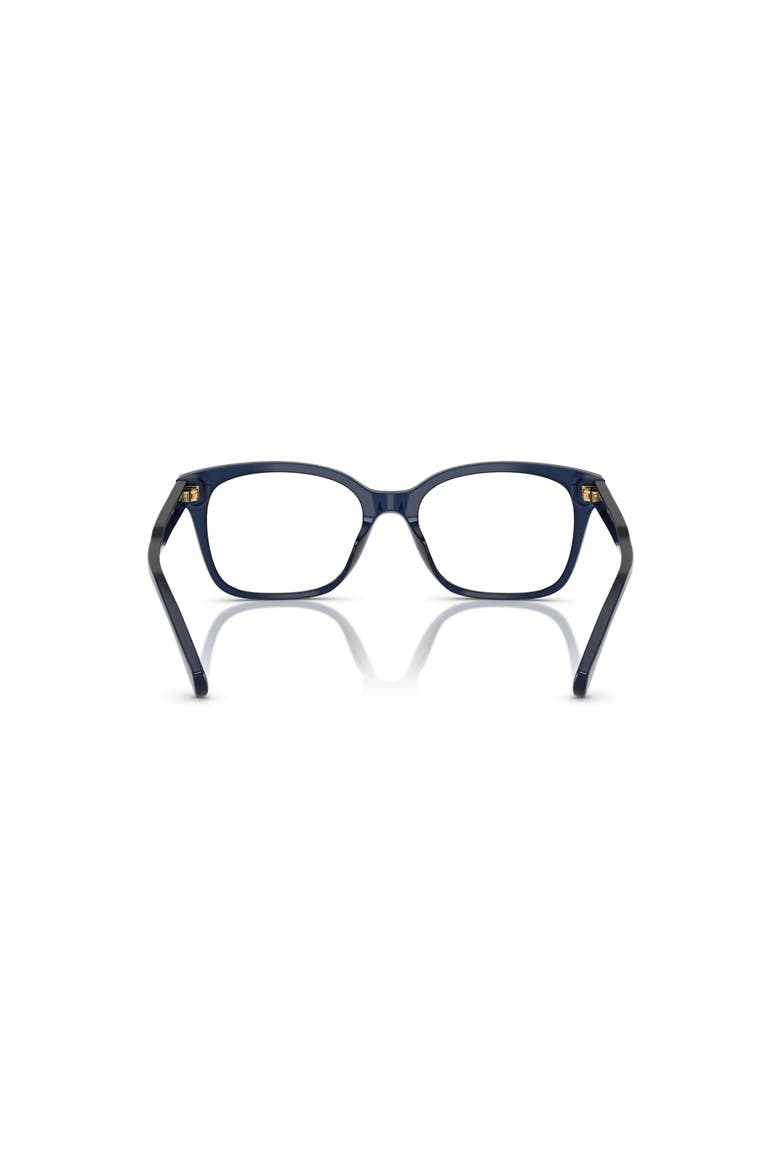 55mm Rectangle optical glasses, Alternate, color, Blue