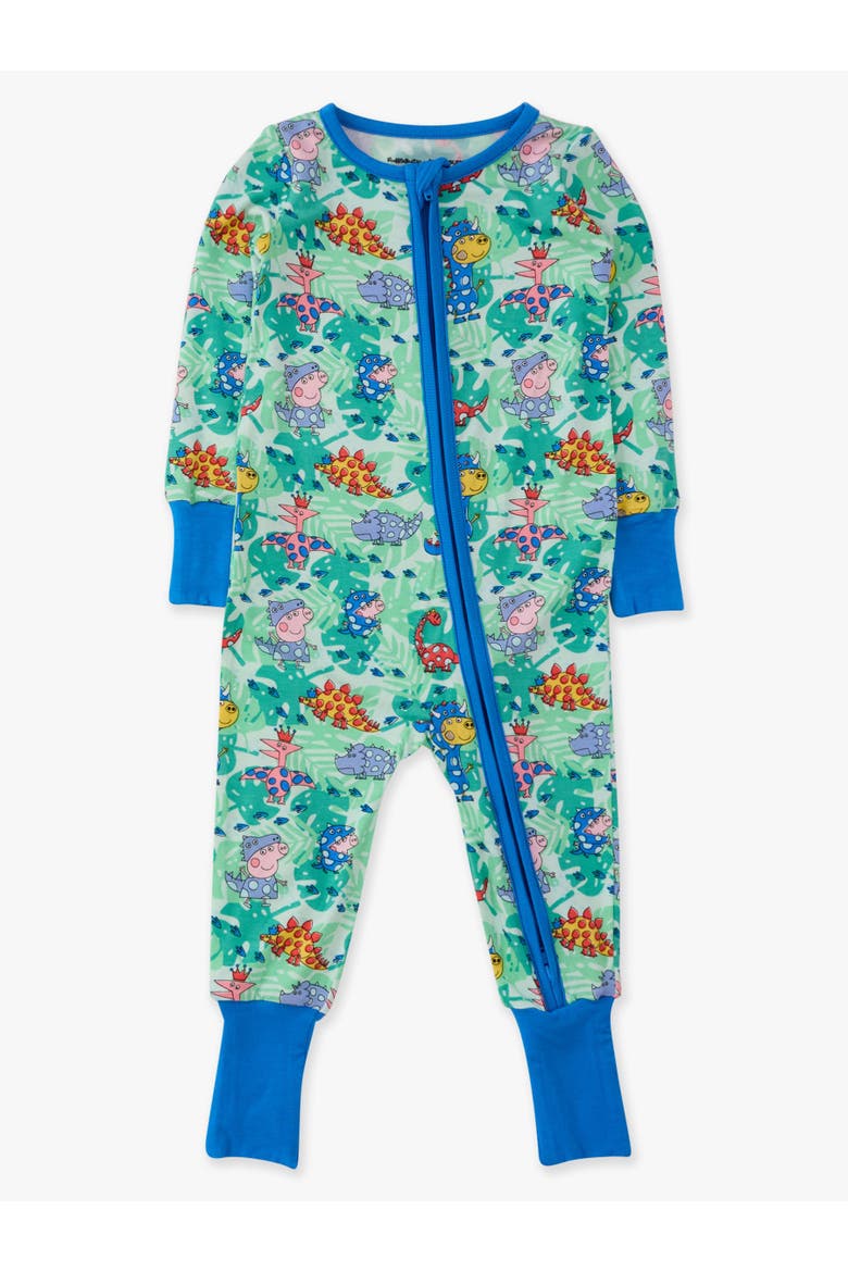 Peppa Pig & Friends Convertible One Piece Pajama, Viscose, Main, color, Dinosaur Peppa Pig & Friends