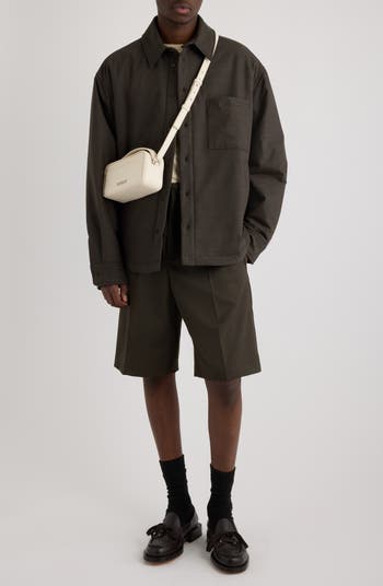 ジャケット・アウター 23SS JACQUEMUS LA CHEMISE BOULANGER 46 Jacquemus La Chemise Boulanger Shirt Jacket | Black | FARFETCH