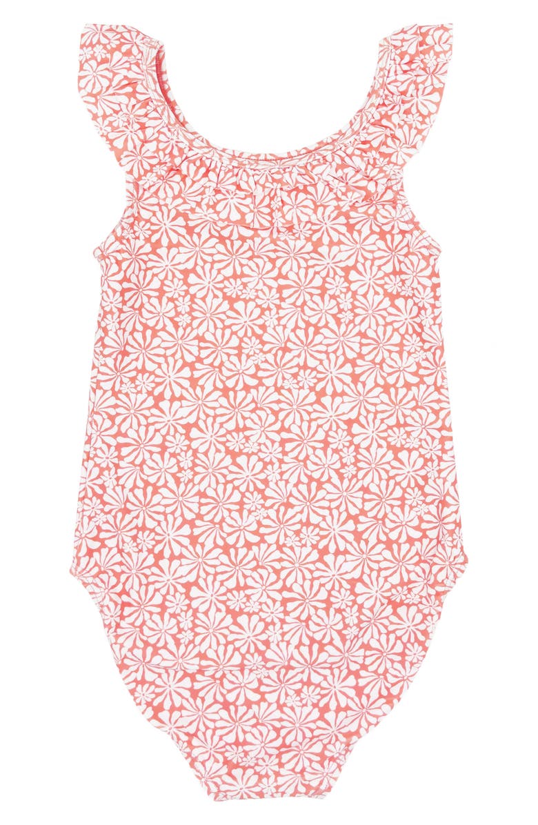 Feather 4 Arrow Kids' Vacay Ruffle One-Piece Swimsuit, Alternate, color, 