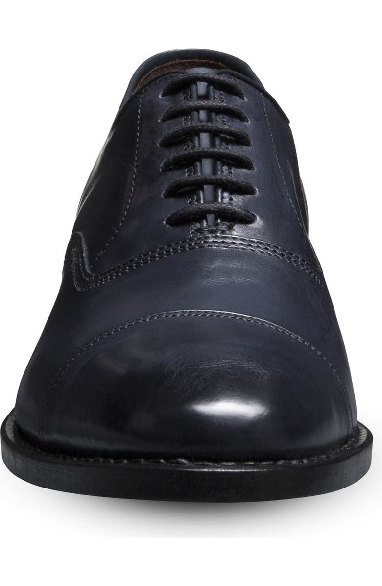 Allen Edmonds Park Avenue Cap Toe Oxford, Alternate, color, Navy
