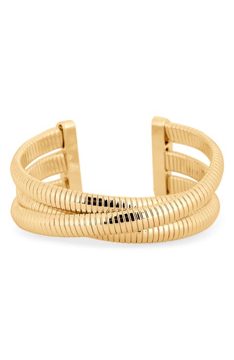 Omega Chain Cuff Bracelet