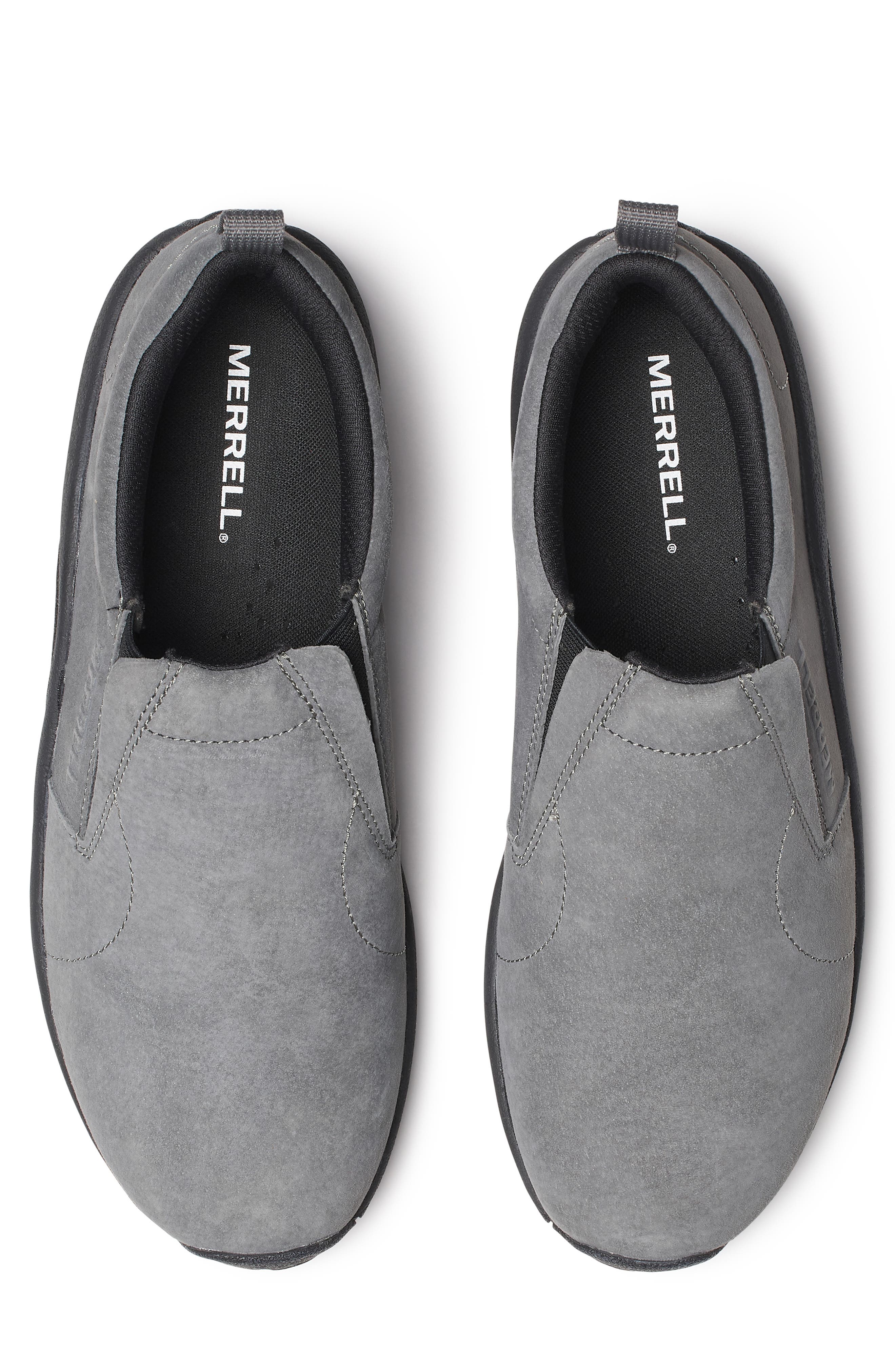 Jungle Moc Ice Leather Slip-On Shoe, Alternate, color, PEWTER