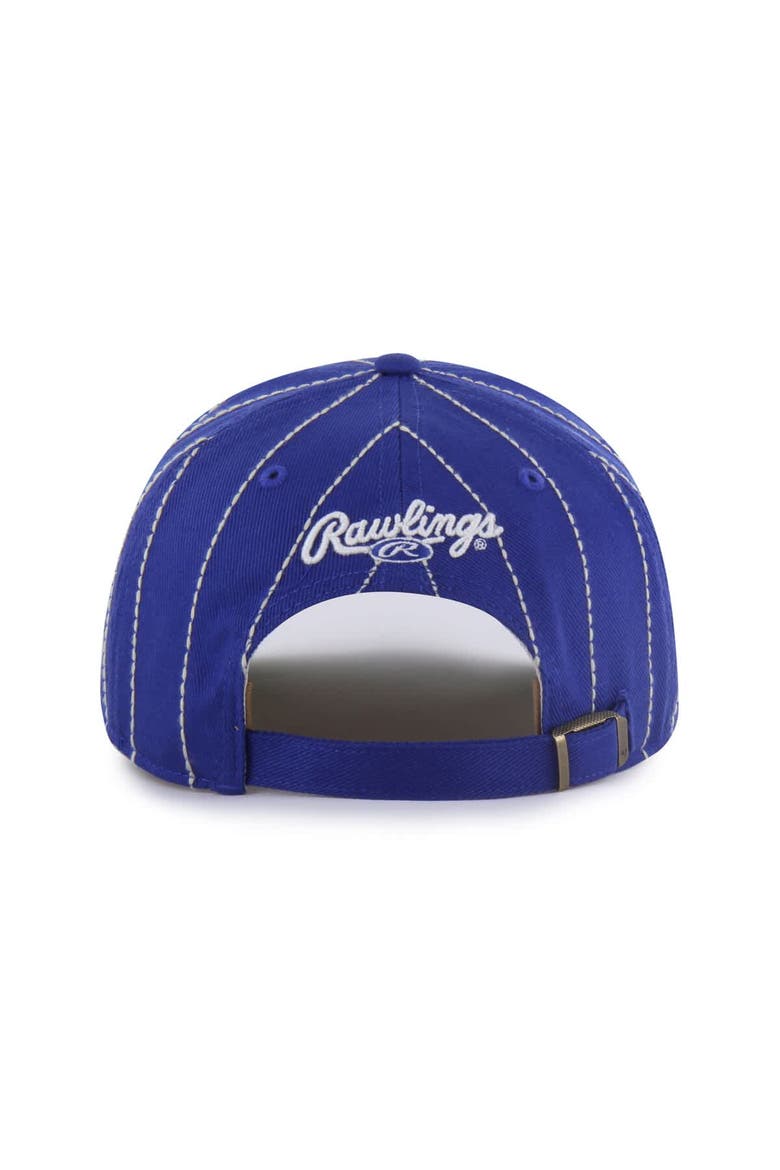 Men's '47 x Rawlings Royal Milwaukee Brewers Pinstripe Hitch Adjustable Hat, Alternate, color, Royal