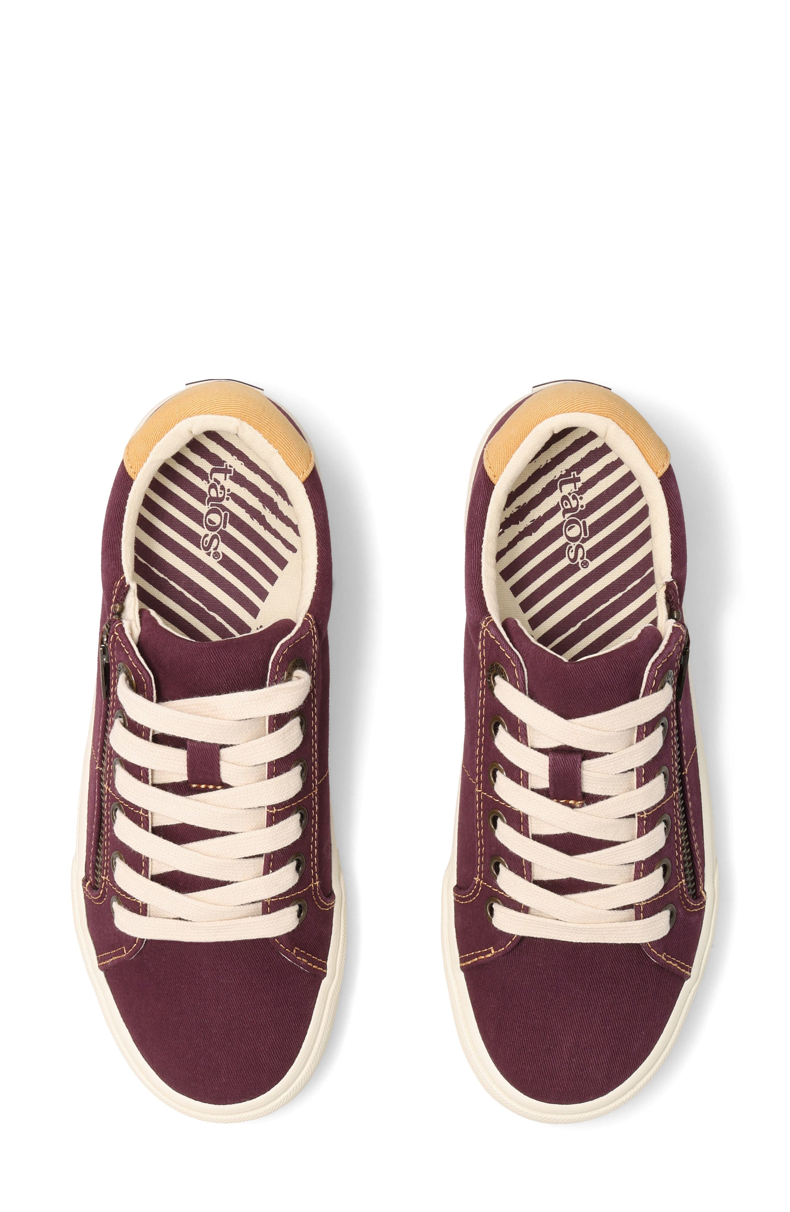 Z-Soul Platform Sneaker, Alternate, color, PLUM/ MAIZE