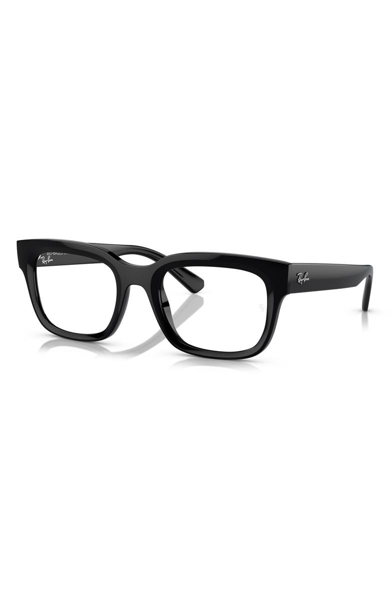 Ray-Ban Chad 54mm Rectangular Optical Glasses, Alternate, color,