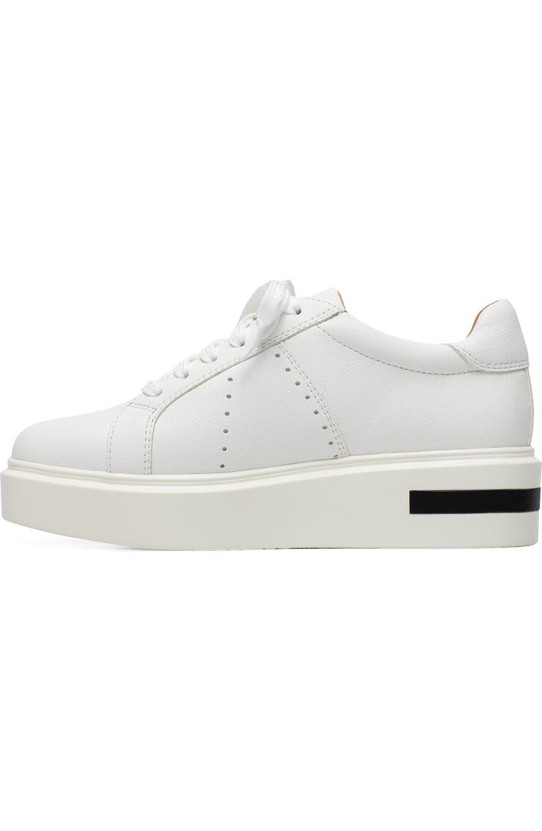 Linea Paolo Kozie Platform Sneaker, Alternate, color, White