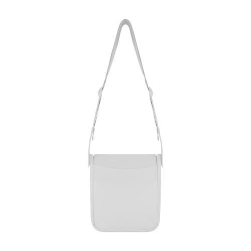 Crocs Classic Crossbody With Front Flap In White