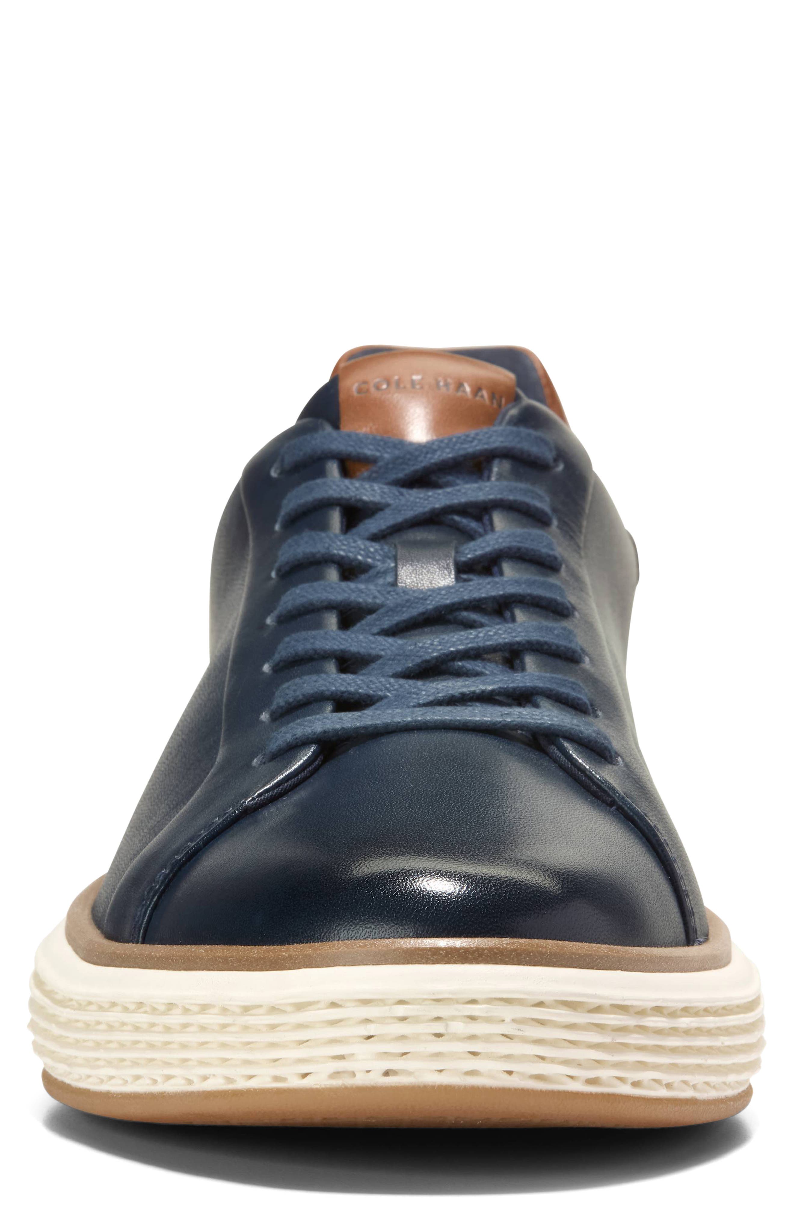 GrandPro Court SkyWeave Sneaker, Alternate, color, NAVY BLAZER / CH BRITISH TAN