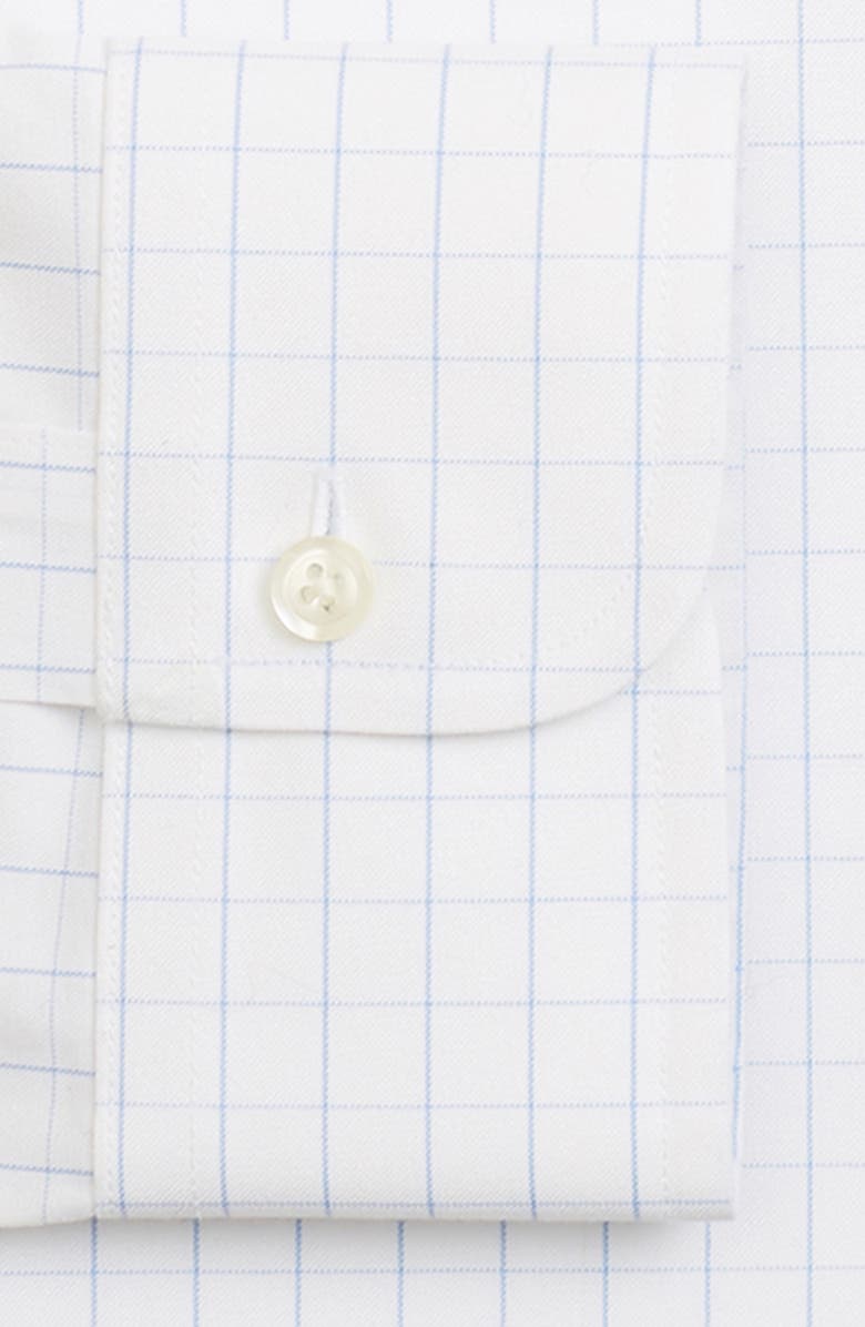 Brooks Brothers Regent Regular Fit Windowpane Dress Shirt, Alternate, color,