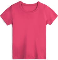 Mightly Organic Cotton Short Sleeve Ribbed Scoop Neck Tee