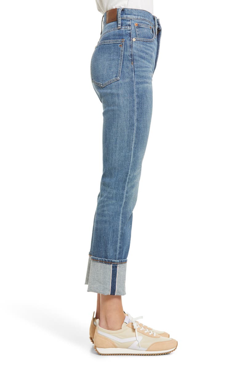 Madewell Selvedge Edition Classic Straight Jeans, Alternate, color, 