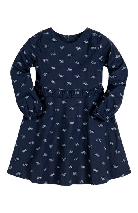 Girls' Ruffle Waist Dress, Kids