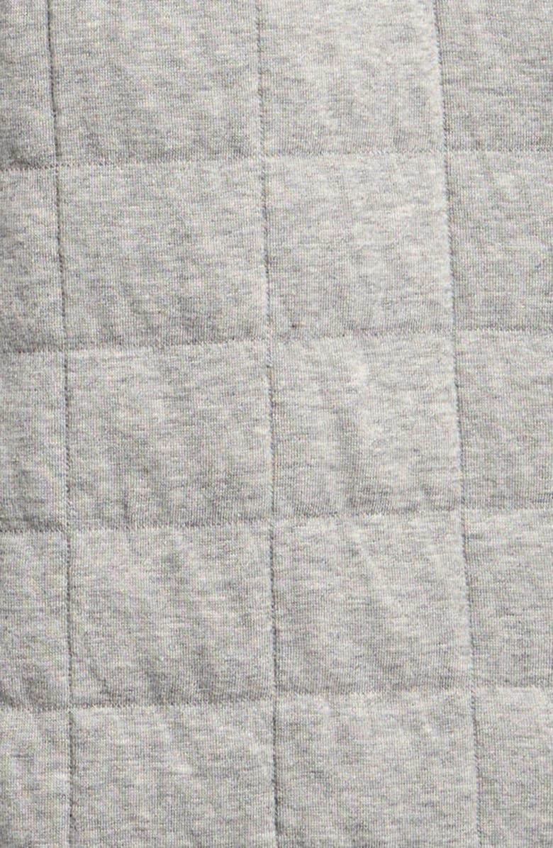 Bobo Choses Kids' Quilted Cotton Blend Sweatpants, Alternate, color, Heather Grey