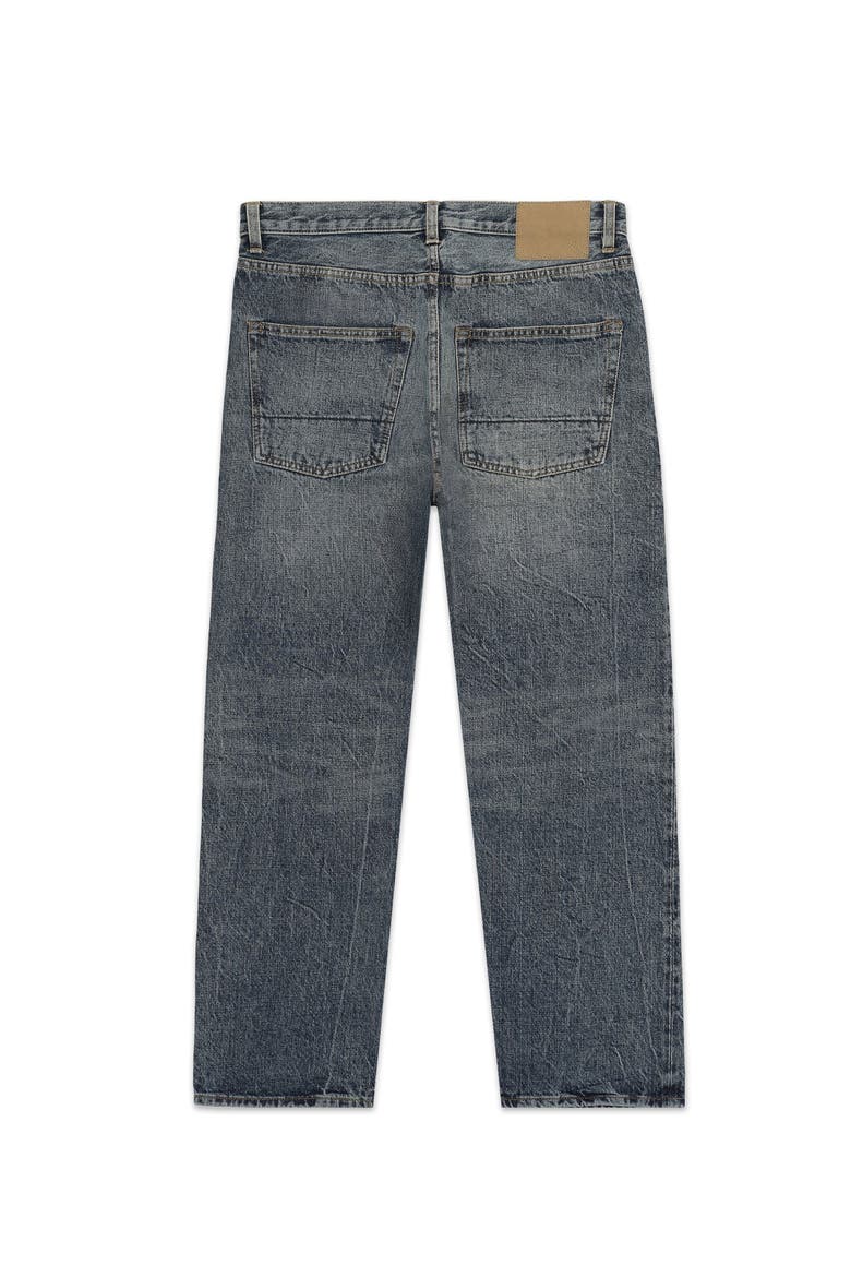 965 John Selvedge 5 Pocket Regular Fit Denim Pants, Alternate, color, Light Stone Wash