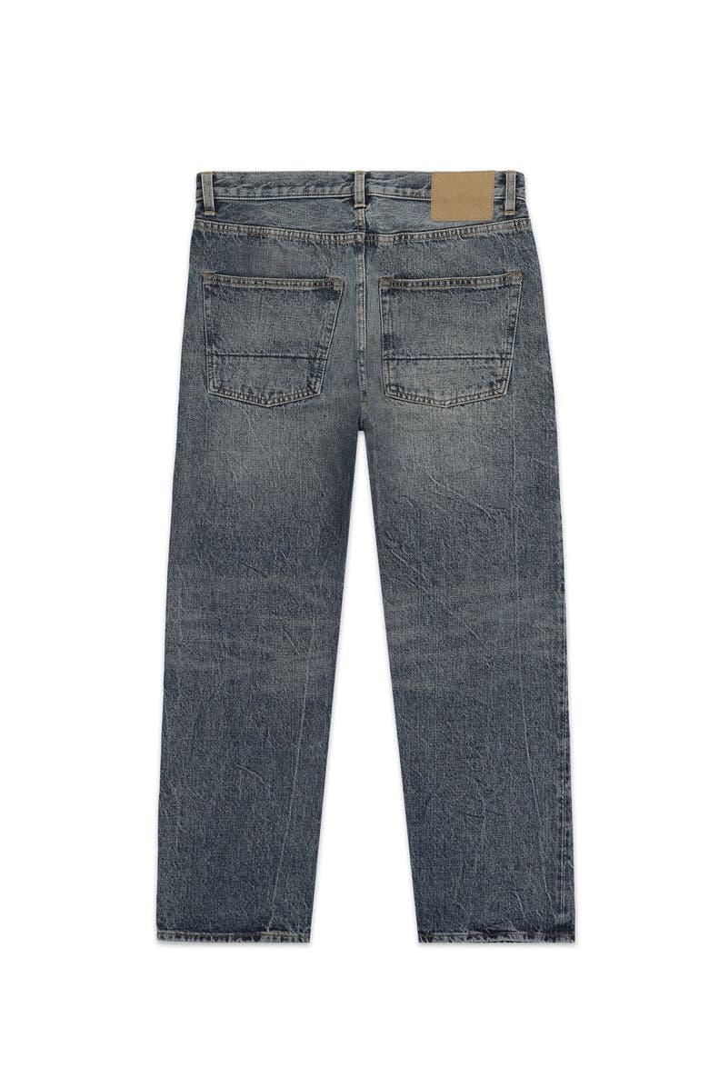 Fortela 965 John Selvedge 5 Pocket Regular Fit Denim Pants, Alternate, color, Light Stone Wash