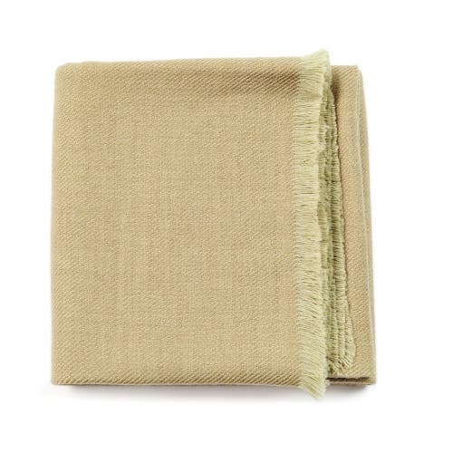 Studio Variously Haze Merino Handloom Throw In Neutral