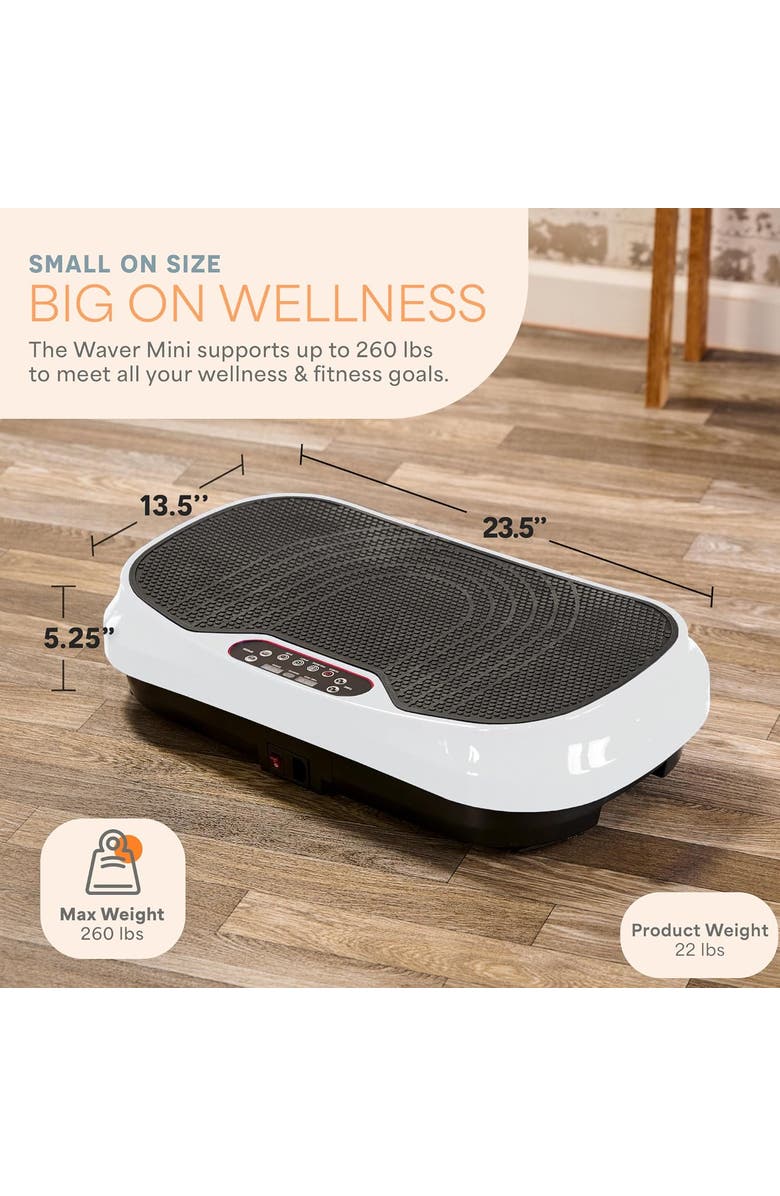 Lifepro Waver Mini White, Alternate, color, White