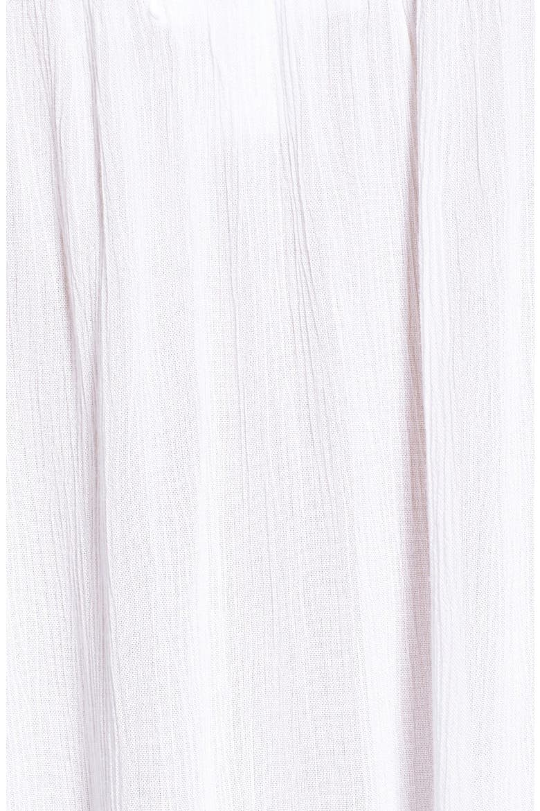 Embroidered Cold Shoulder Top, Alternate, color, IVORY