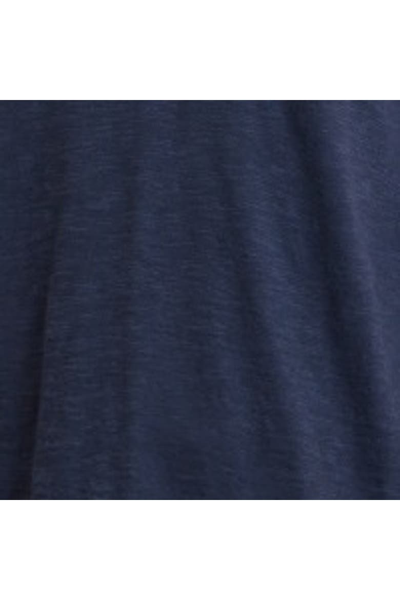 Slub Jersey Trim Detail Polo Top, Alternate, color, DARK NAVY