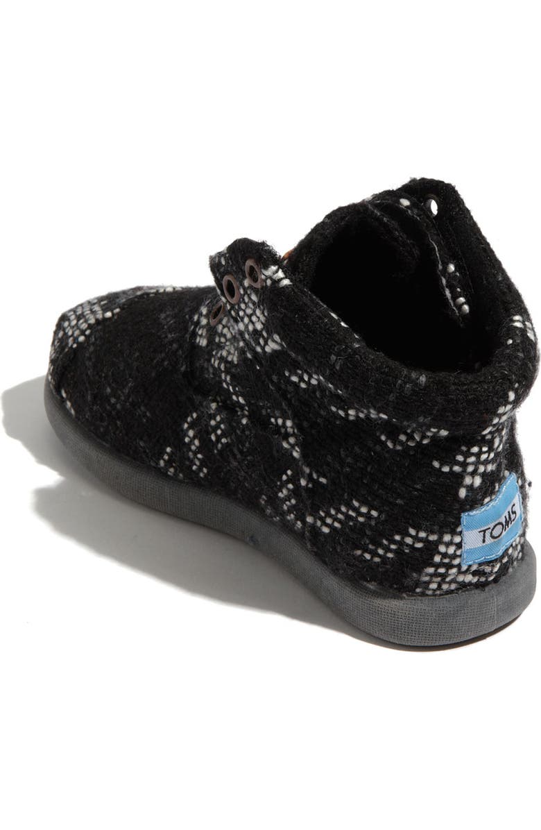 TOMS 'Botas Tiny - Houndstooth' Chukka Boot, Alternate, color,