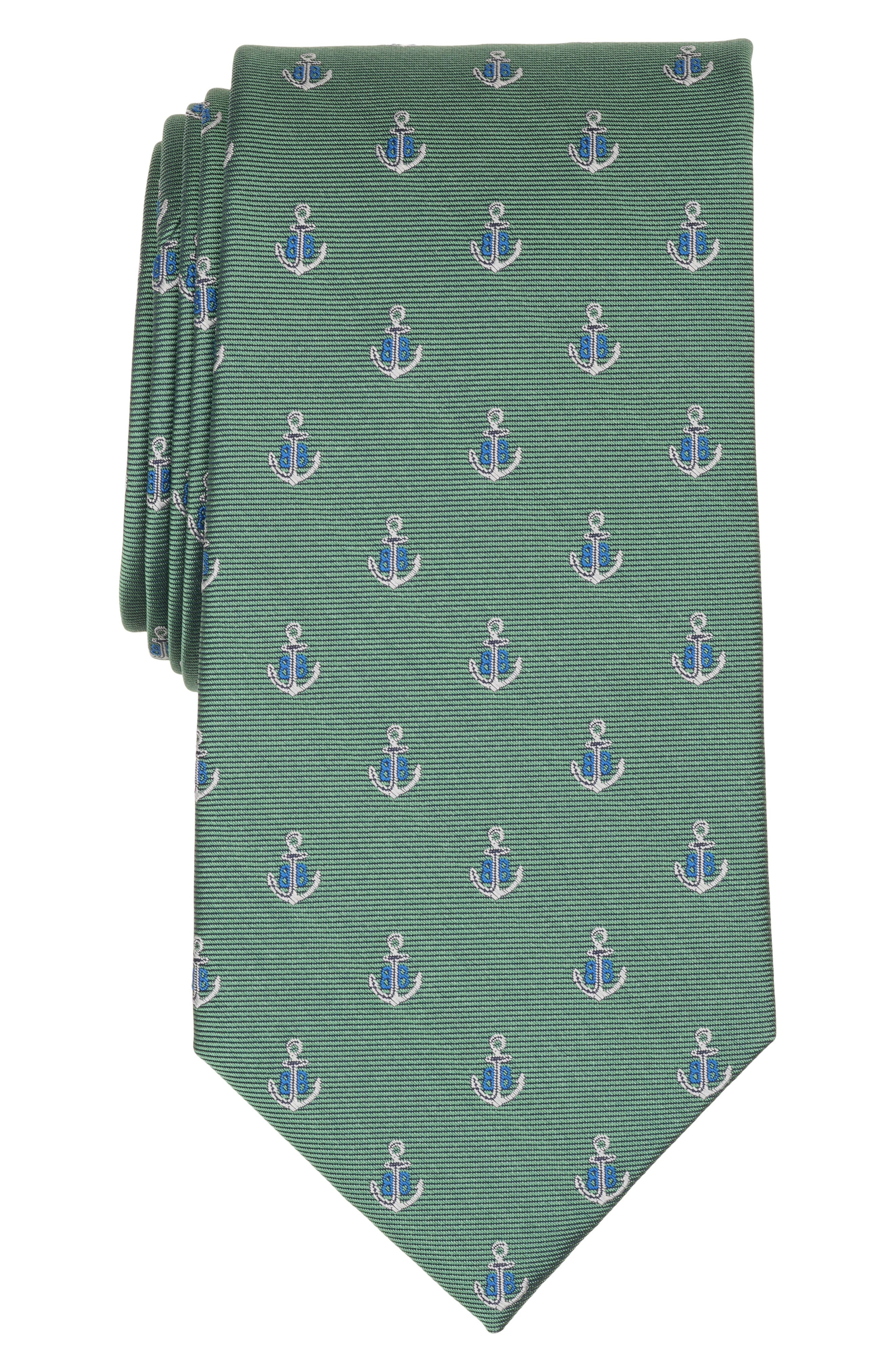 Brooks Brothers Anchors Print Tie