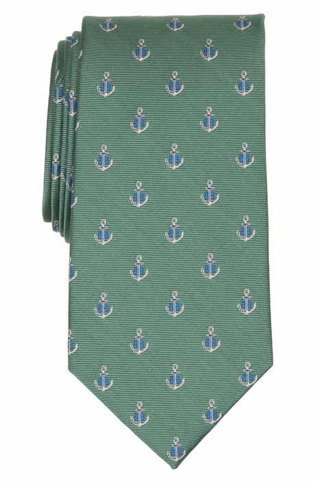 Brooks Brothers Anchors Print Tie