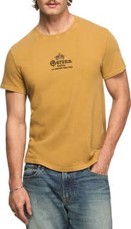 Lucky Brand Corona Logo Embroidered T-Shirt