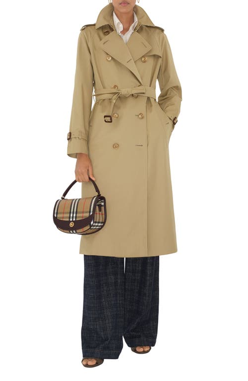 Burberry Women Embroidered Canvas Highlands Handbag