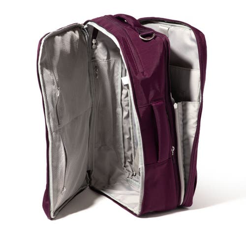 Baggallini Modern Convertible Travel Backpack In Mulberry