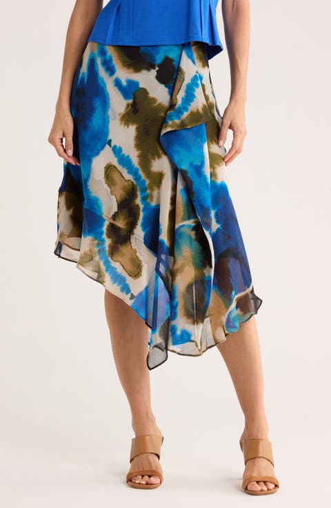 Ruffle Chiffon Skirt