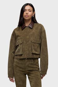 Hudson Jeans Faux Suede Chore Jacket