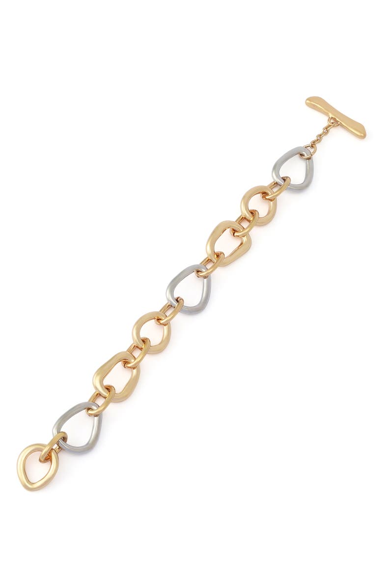 Robert Lee Morris Link Toggle Bracelet, Alternate, color,