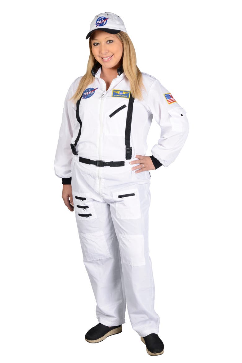 Astronaut Suit, Alternate, color, White