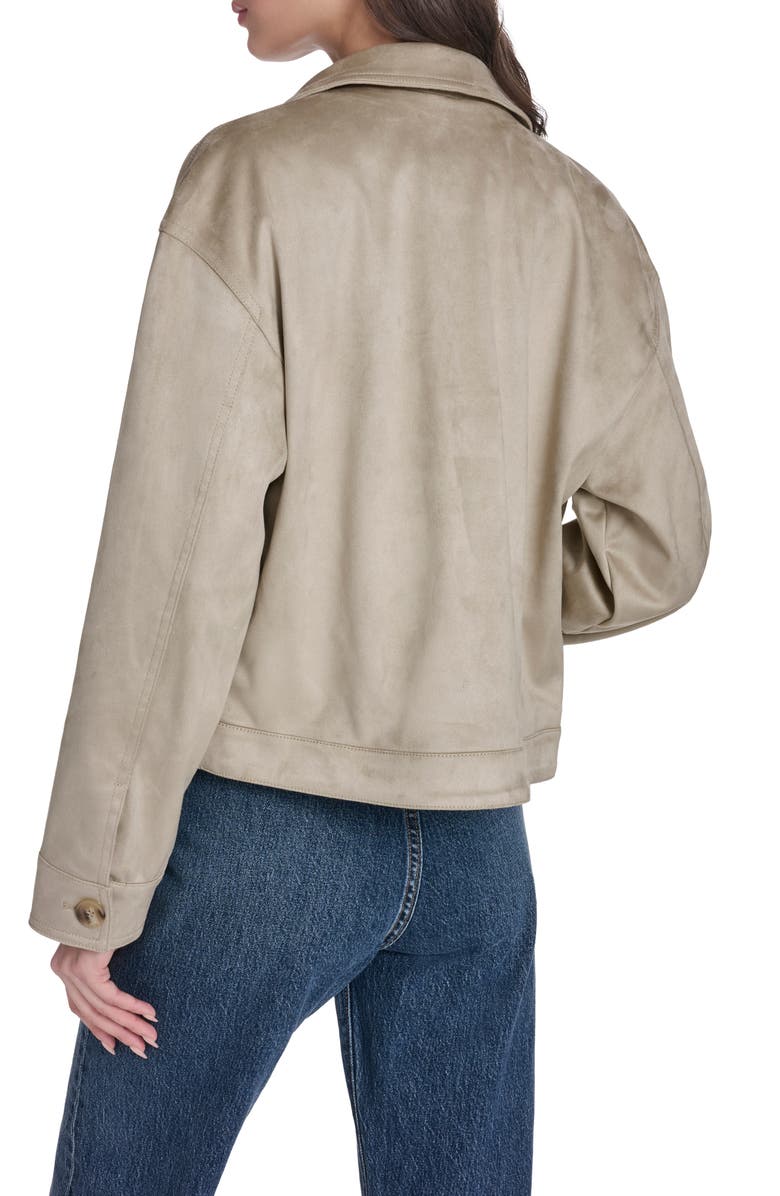 Levi's Faux Suede Jacket, Alternate, color, Beige Faux Suede