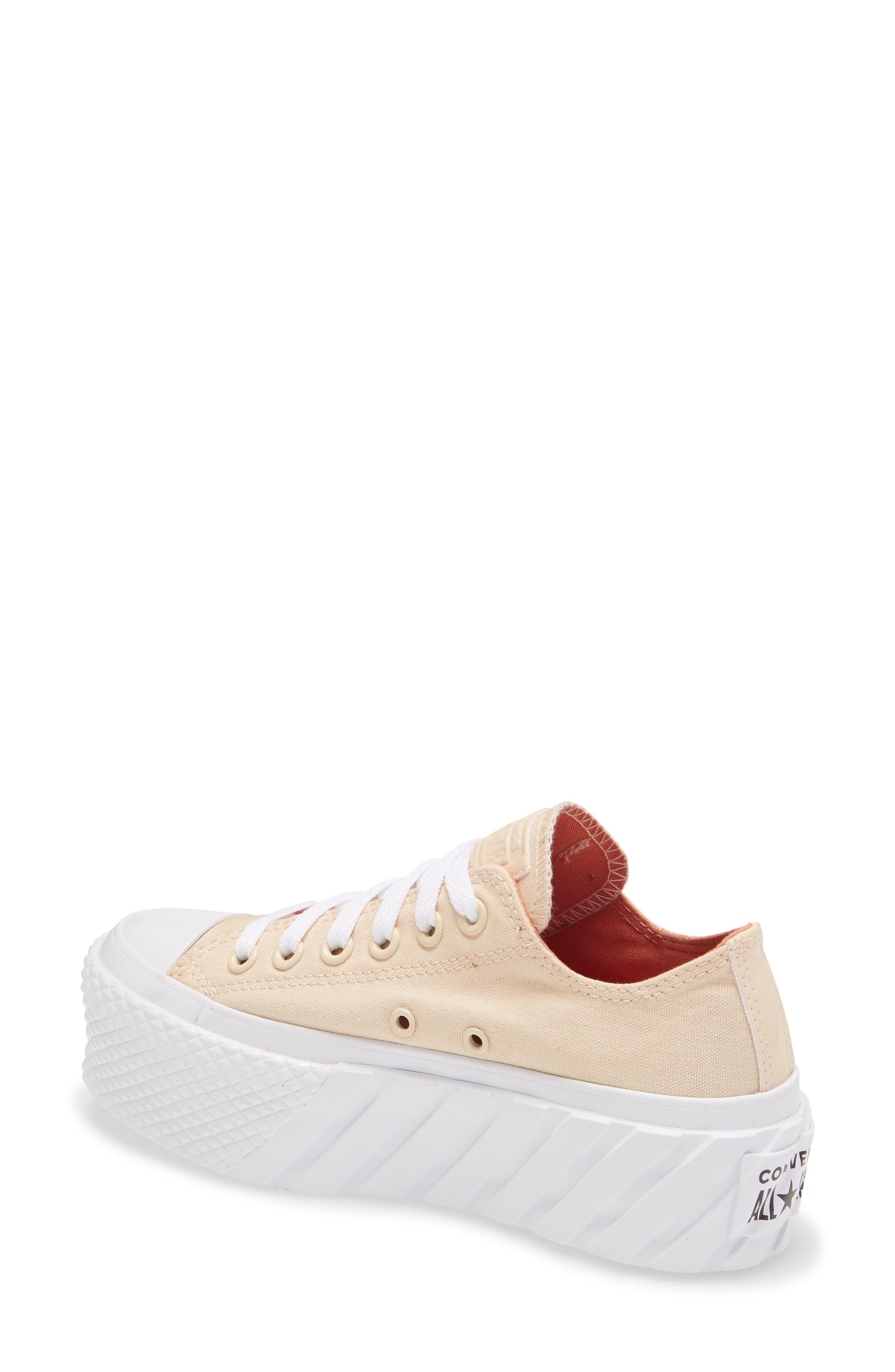 Converse Chuck Taylor<sup>®</sup> All Star<sup>®</sup> Lift 2X Ox Platform Sneaker, Alternate, color, 