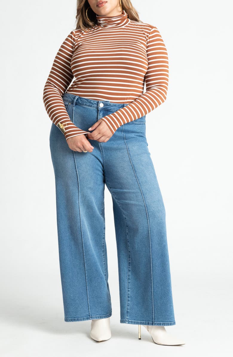 ELOQUII Layering Turtleneck, Alternate, color, 