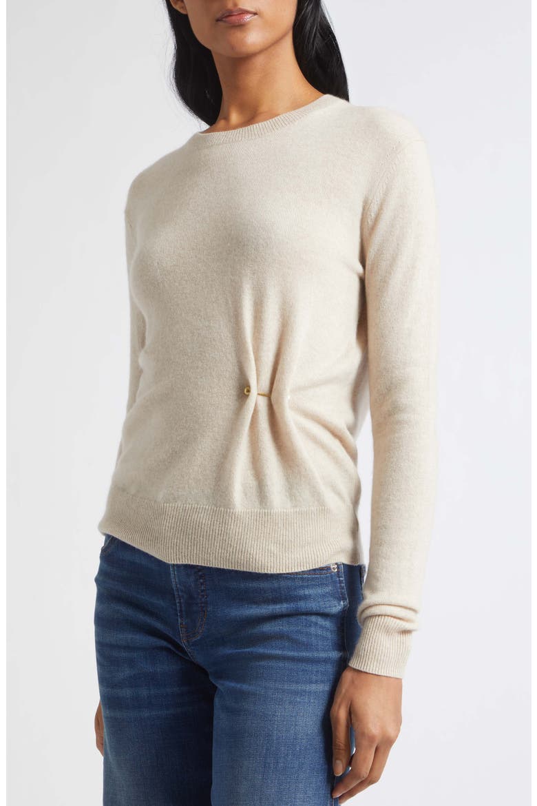 Frankie Crewneck Sweater, Alternate, color, OATMEAL MELANGE