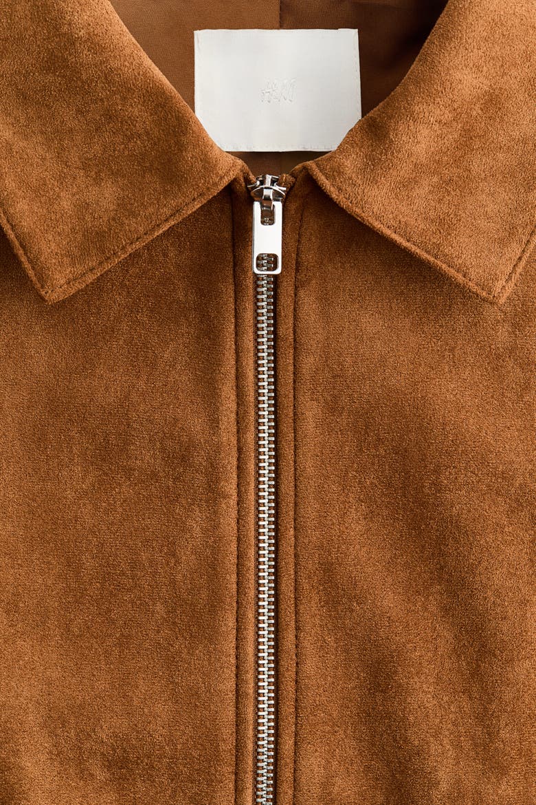 Collared Jacket, Alternate, color, Dark beige