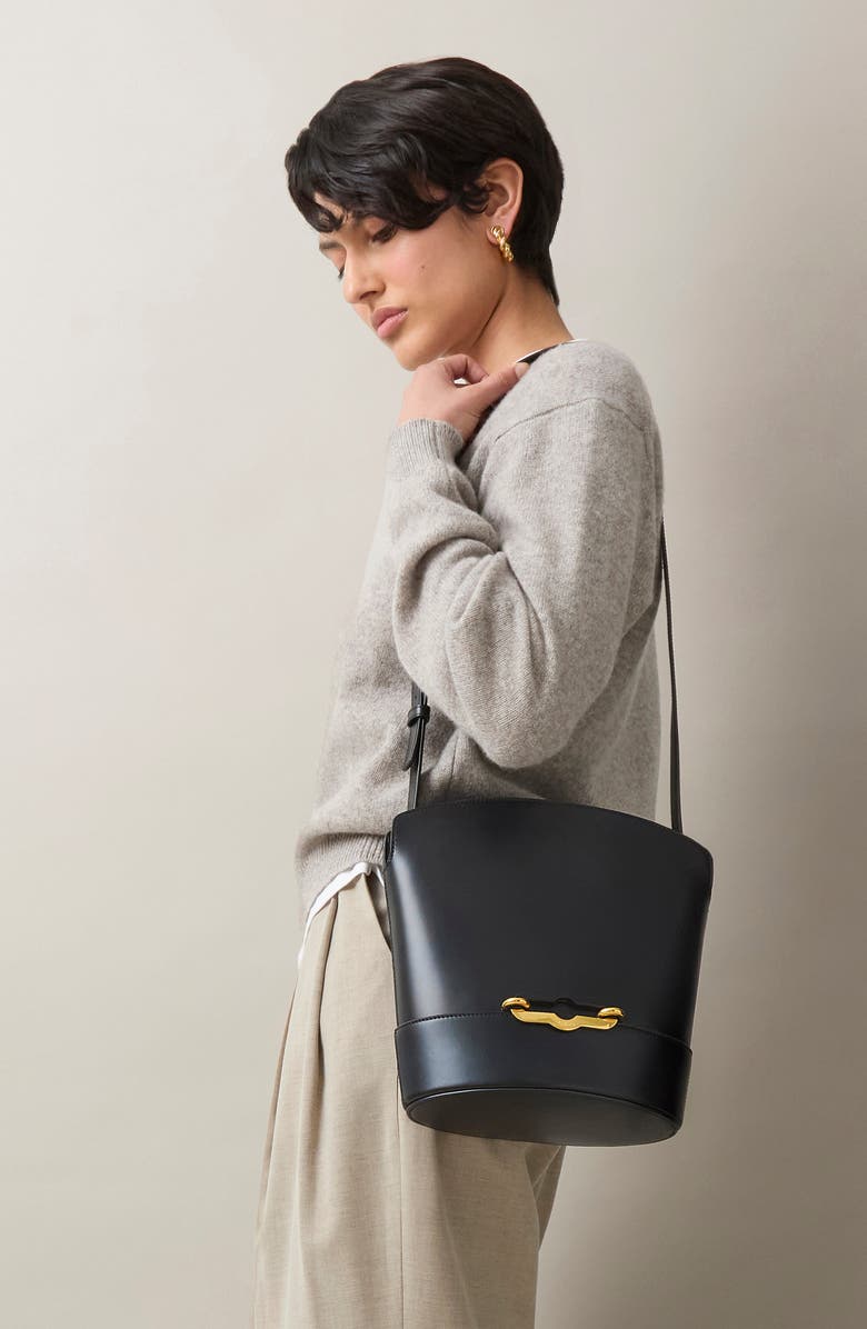 Mulberry Pimlico Super Lux Calfskin Leather Bucket Bag, Alternate, color,