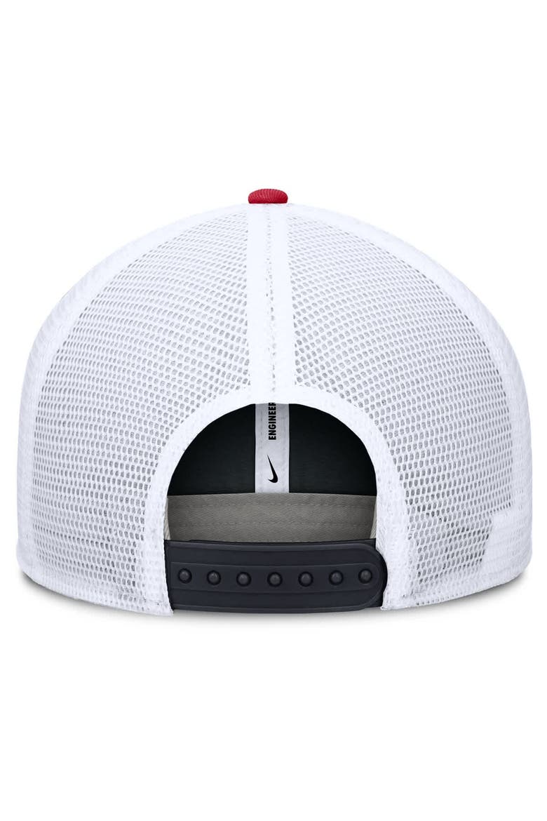 Men's Nike  Navy Boston Red Sox Pro Trucker Snapback Hat, Alternate, color, Navy