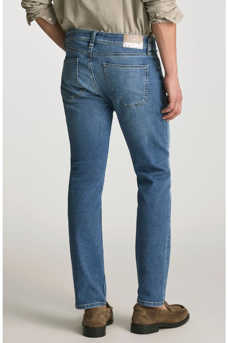 Marcus Slim Straight Leg Jeans, Alternate, color, LIGHT USED BRUSHED CLAS